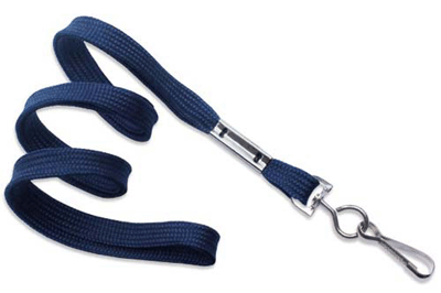 Navy Blue Neck Lanyard